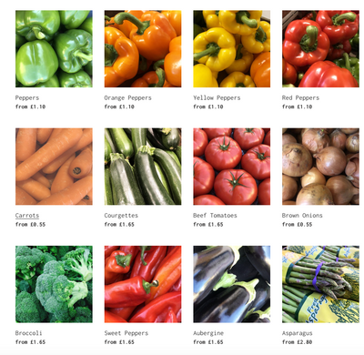 Buy your fruit and veg online!